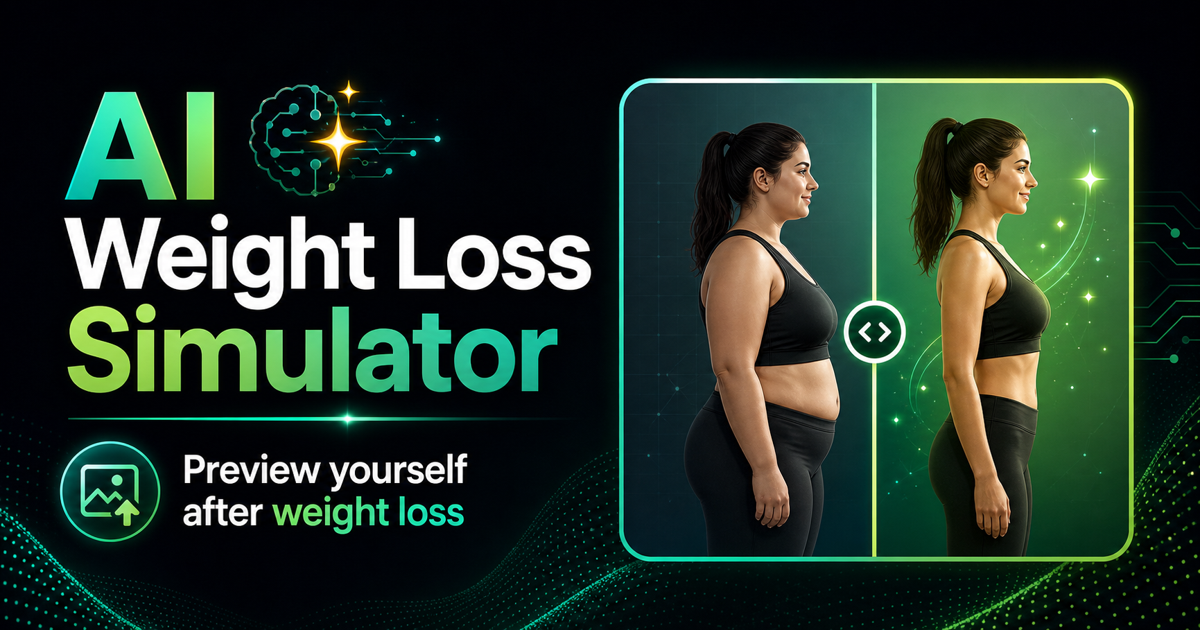 AI Weight Loss Simulator | Photo-Based Weight Loss Preview
